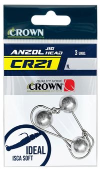 Foto do produto ANZOL JIG HEAD CR21 CROWN