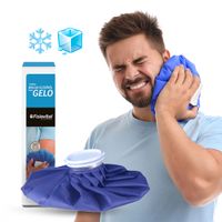 Foto do produto Bolsa de Gelo Flexível Ortopédica Fisiovital | Crioterapia Contusões Entorses 1,8L