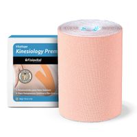 Foto do produto Bandagem Kinesiológica Premium 10cm Fisiovital – Fita Kinesio Tape para Pós-Cirúrgico e Peles Sensíveis