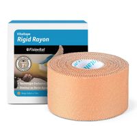 Foto do produto Bandagem Rígida Rayon Bege 3,8cm Fisiovital | Athletic Tape McConnell Reabilitação