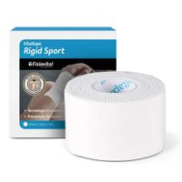 Foto do produto Bandagem Rígida Esportiva Branca 3,8cm Fisiovital | Athletic Tape Algodão Suporte Articular