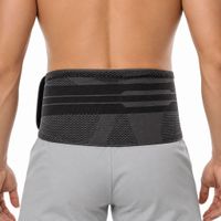 Foto do produto Cinta Lombar Ortopédica Fisiovital | Suporte Postural Hastes Rígidas Lombalgia
