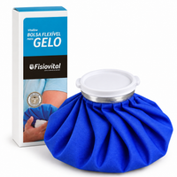 Foto do produto Bolsa de Gelo Flexível Fisiovital G 1,8 L — Compressa Fria Reutilizável