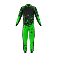 Foto do produto MACACÃO PARA PILOTO MODELO KART TECHDRY FZ GREEN