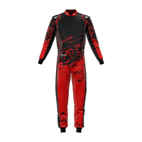Foto do produto MACACÃO PARA PILOTO MODELO KART TECHDRY FZ RED