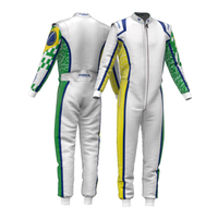 Foto do produto MACACÃO PARA PILOTO MODELO KART TECHDRY KART Mundial - Infantil
