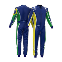 Foto do produto MACACÃO PARA PILOTO MODELO KART TECHDRY KART Padrão Mundial FA