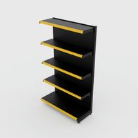 Foto do produto Gôndola de Parede Continuação de 1,72 m - Preto-Amarelo