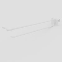 Foto do produto Gancho Porta Preço 400 x 6 mm - Branco