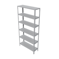 Foto do produto Estante Parafuso 6 PA - Cinza