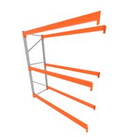 Foto do produto Mini porta pallet 200 kg por nivel inicial com 3 niveis laranja Sem MDF