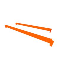 Foto do produto Par de Longarina 180x60 cm MPP 200 kg Laranja