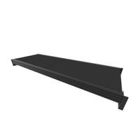 Foto do produto Par de longarina + MDF 180x60 cm MPP 200 kg Laranja + Preto