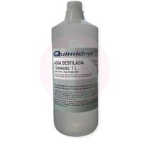 Foto do produto Água Destilada Quimidrol - 1000 ml