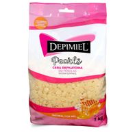 Foto do produto Cera Pérolas Natural Depimiel 1000g