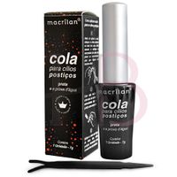 Foto do produto Cola para Cílios Postiços Macrilan Preta 7g