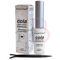Foto do produto Cola para Cílios Postiços Macrilan Transparente 7g
