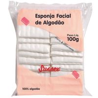 Foto do produto Esponja Facial De Algodão Sussex - 100g