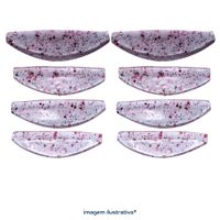 Foto do produto Pads Silicone Modelo Meia Lua / Borda Infinita para Lash Lifting - 4 Pares