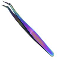 Foto do produto Pinça Bella Moça para Extensão de Cílios Curva - Multicolor 