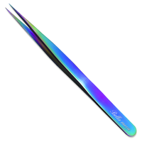 Foto do produto Pinça Bella Moça para Extensão de Cílios Reta - Multicolor