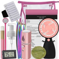 Foto do produto Kit Acessórios p/ Extensão de Cílios -  Exclusive c/ 3 Pinças