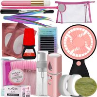 Foto do produto Kit Alongamento de Cílios  -Volume Brasileiro + Nano + Ventilador - N° 18