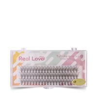 Foto do produto Cílios Tufos Real Love 10P Sem Nó