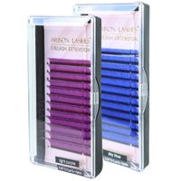 Foto do produto Cílios Y Coloridos Arison Curvatura D - Volume Brasileiro - Mix 8 / 15