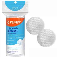 Foto do produto Algodão em Disco  Cremer  com 50