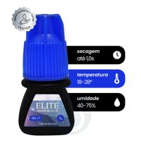 Foto do produto Cola Elite HS 17 Premium Adesivo de Alta Retenção na Extensão de Cílios - 3g