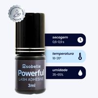 Foto do produto Cola Sobelle Powerful Adesivo Ultra Rápido na Extensão de Cílios - 3ml