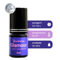 Foto do produto Cola Sobelle Glamour Adesivo de Secagem Ultra Rápida para Extensão de Cílios- 3ml