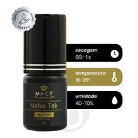 Foto do produto Cola Macy Nano Tek Adesivo de Secagem Rápida para Extensão de Cílios - 3ml