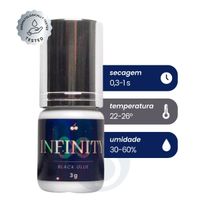 Foto do produto Cola Cherry Infinity Adesivo Ultra Rápido de Extensão de Cílios - 3g
