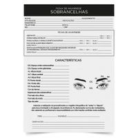 Foto do produto Ficha de Avaliação Master Sobrancelhas
