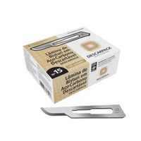 Foto do produto Lâmina de Bisturi Aço Carbono Descarpack nº 15 - 100 Unid