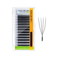 Foto do produto Cílios 4DU W Nagaraku Curvatura D - Volume Egípcio - Mix 8 /14