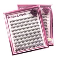 Foto do produto Cílios Tufos Real Love Mix 0.07D 