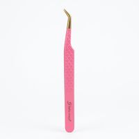 Foto do produto Pinça Bella Moça Curva para Cílios Rosa