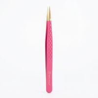 Foto do produto Pinça Bella Moça Reta para Cílios Rosa