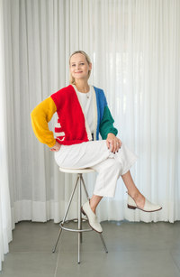 Cardigan Color Bauhaus