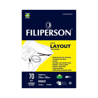 Foto do produto Bloco Desenho 216mm X 316mm com 50fls x 63g/m² Margeado - Filiperson