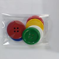 Foto do produto Botão Grande Diâmetro 30mm x 06unds Cores Sortidas