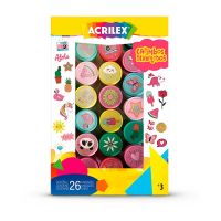 Foto do produto Carimbo Divertido com Estampas Sortidas - Acrilex