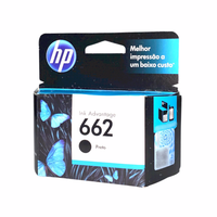 Foto do produto Cartucho de Tinta HP 662 Preto