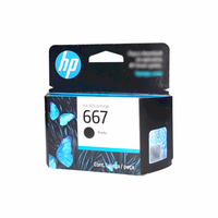 Foto do produto Cartucho de Tinta HP 667 Preto