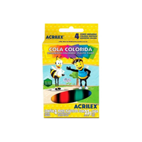 Foto do produto Cola Colorida com 04 Cores