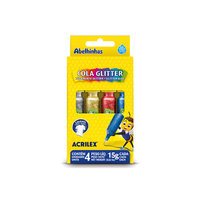 Foto do produto Cola Gliter 15grs com 04unds - Acrilex