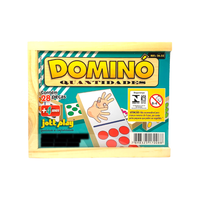 Foto do produto Domino de Quantidades, 28 pcs Cx em Madeira